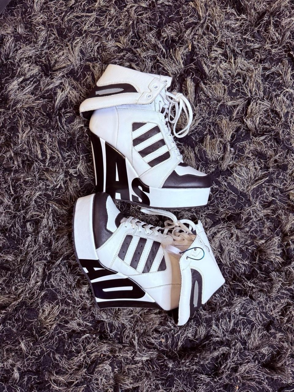 Adidas X Jeremy Scott wedge streetball